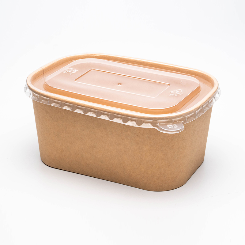 Bol en papier rectangulaire et carré