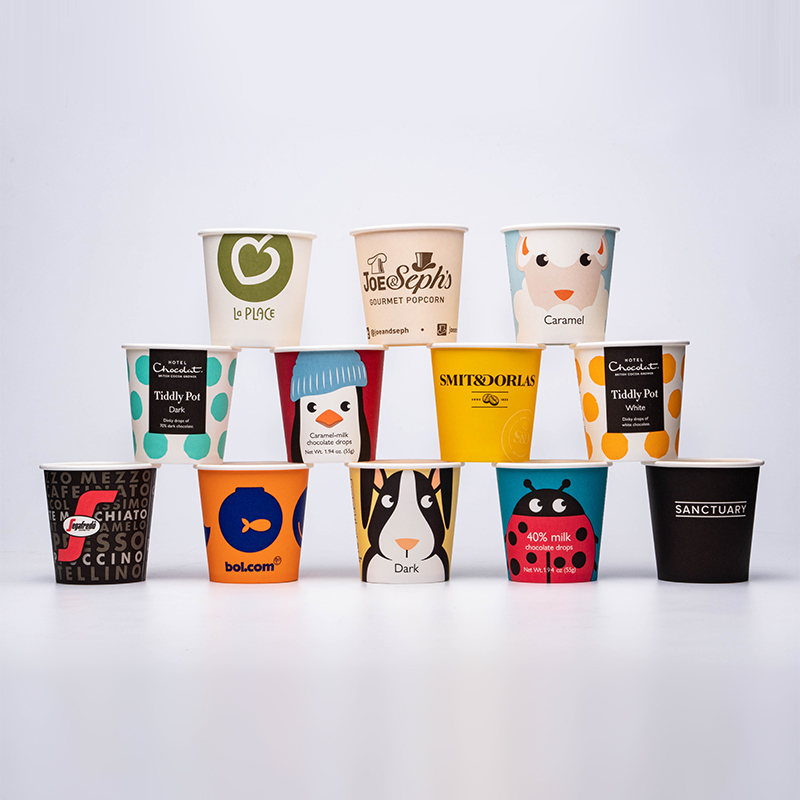 Gobelet en papier à paroi simple