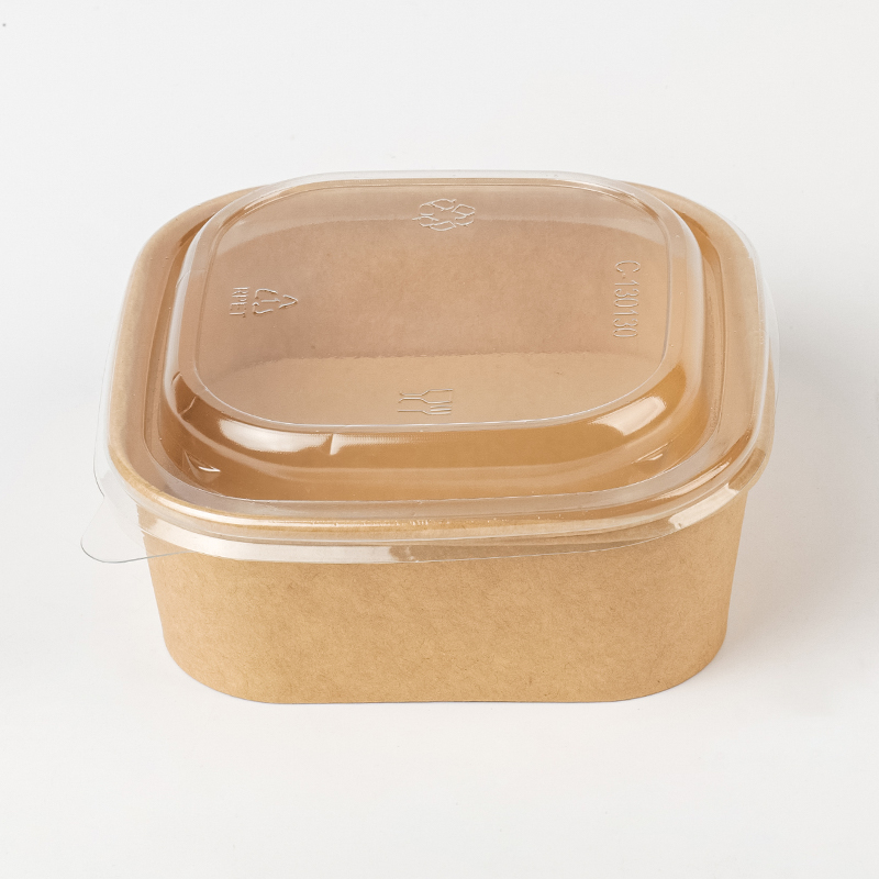 Bol en papier rectangulaire et carré