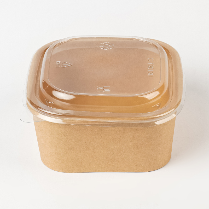 Bol en papier rectangulaire et carré