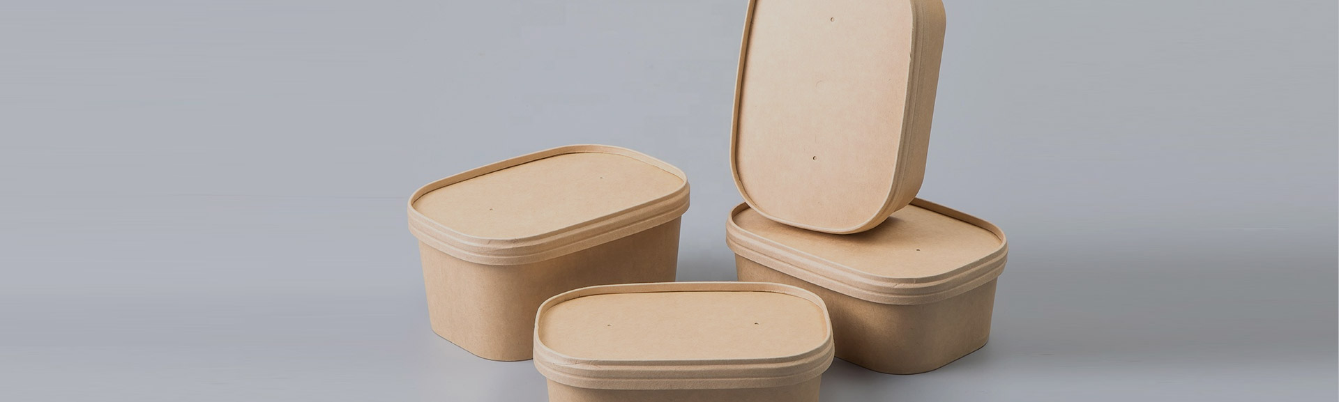 Bol en papier rectangulaire et carré